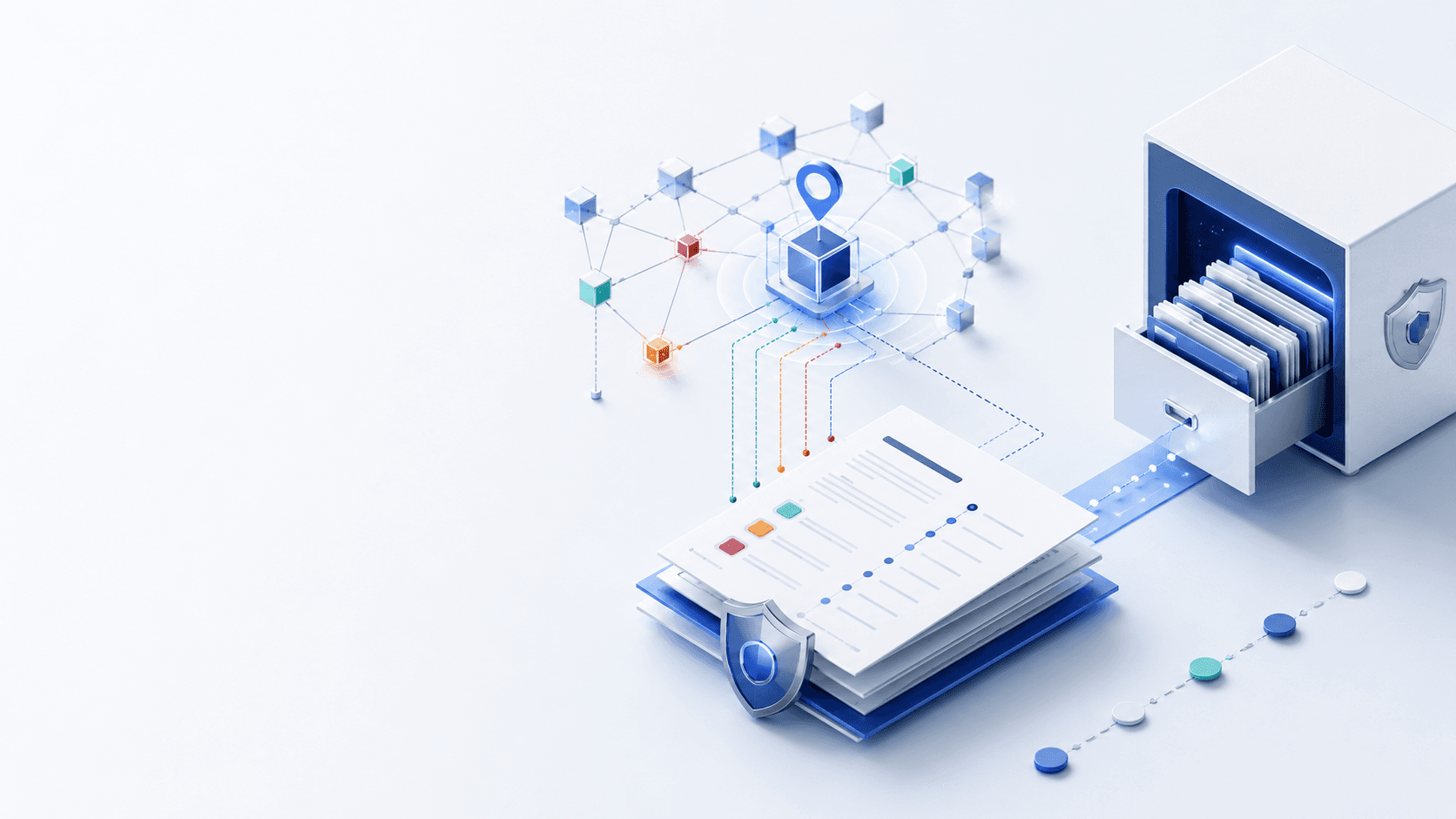 Compliance team documenting a blockchain risk review